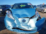 2015 Nissan Leaf S Light Blue vin: 1N4AZ0CP1FC320797