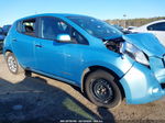 2015 Nissan Leaf S Light Blue vin: 1N4AZ0CP1FC320797