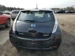 2015 Nissan Leaf S Black vin: 1N4AZ0CP1FC322758