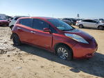 2015 Nissan Leaf S Red vin: 1N4AZ0CP2FC312434