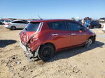 2015 Nissan Leaf S Red vin: 1N4AZ0CP2FC312434