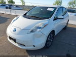 2015 Nissan Leaf Sv Белый vin: 1N4AZ0CP2FC314135