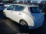 2015 Nissan Leaf Sv White vin: 1N4AZ0CP2FC324048