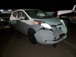 2015 Nissan Leaf S White vin: 1N4AZ0CP2FC328424