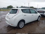 2015 Nissan Leaf S White vin: 1N4AZ0CP2FC329041