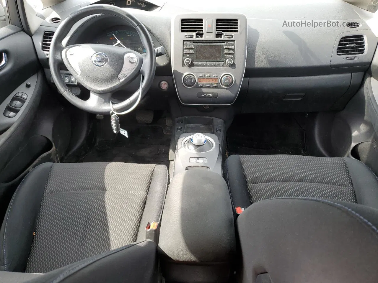 2015 Nissan Leaf S Серебряный vin: 1N4AZ0CP3FC307114