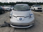 2015 Nissan Leaf S Silver vin: 1N4AZ0CP3FC320333