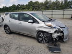 2015 Nissan Leaf S Silver vin: 1N4AZ0CP3FC320333