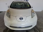 2015 Nissan Leaf S White vin: 1N4AZ0CP3FC322163