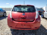 2015 Nissan Leaf S Красный vin: 1N4AZ0CP3FC325581