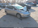 2015 Nissan Leaf S Silver vin: 1N4AZ0CP3FC327511