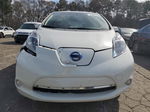 2015 Nissan Leaf S White vin: 1N4AZ0CP3FC327637