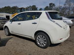 2015 Nissan Leaf S White vin: 1N4AZ0CP3FC327637