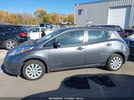 2015 Nissan Leaf S Gray vin: 1N4AZ0CP4FC307445