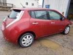 2015 Nissan Leaf S Maroon vin: 1N4AZ0CP4FC309468