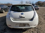 2015 Nissan Leaf S White vin: 1N4AZ0CP4FC320745