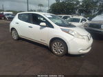 2015 Nissan Leaf S White vin: 1N4AZ0CP4FC321099