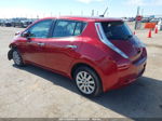 2015 Nissan Leaf S Red vin: 1N4AZ0CP4FC322267