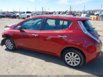 2015 Nissan Leaf S Red vin: 1N4AZ0CP4FC322267