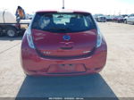 2015 Nissan Leaf S Red vin: 1N4AZ0CP4FC322267