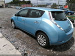 2015 Nissan Leaf S Blue vin: 1N4AZ0CP4FC323614