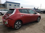 2015 Nissan Leaf S Red vin: 1N4AZ0CP4FC324195