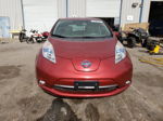 2015 Nissan Leaf S Red vin: 1N4AZ0CP4FC324195