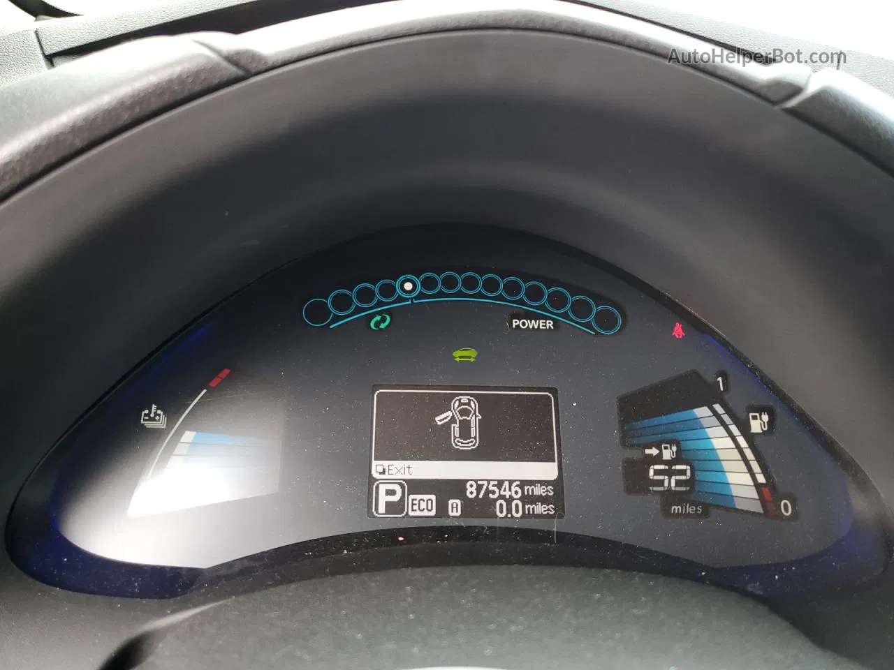 2015 Nissan Leaf S Blue vin: 1N4AZ0CP4FC324360