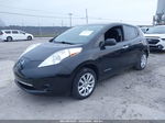 2015 Nissan Leaf S Black vin: 1N4AZ0CP4FC324410