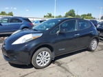 2015 Nissan Leaf S Black vin: 1N4AZ0CP4FC326805