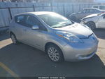 2015 Nissan Leaf S Silver vin: 1N4AZ0CP4FC333091