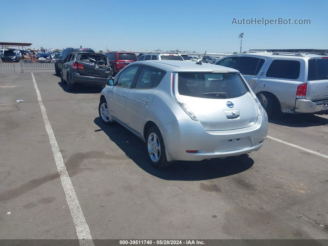 2015 Nissan Leaf Sv Gray vin: 1N4AZ0CP5FC300472