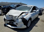 2015 Nissan Leaf S White vin: 1N4AZ0CP5FC302724