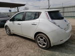 2015 Nissan Leaf S White vin: 1N4AZ0CP5FC305008