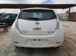 2015 Nissan Leaf S White vin: 1N4AZ0CP5FC305008