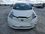 2015 Nissan Leaf S White vin: 1N4AZ0CP5FC308653