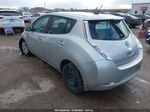 2015 Nissan Leaf S Silver vin: 1N4AZ0CP5FC310399