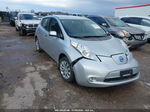 2015 Nissan Leaf S Серебряный vin: 1N4AZ0CP5FC310399