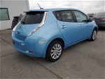 2015 Nissan Leaf S Синий vin: 1N4AZ0CP5FC311312