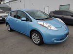 2015 Nissan Leaf S Blue vin: 1N4AZ0CP5FC311312