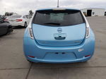 2015 Nissan Leaf S Blue vin: 1N4AZ0CP5FC311312