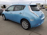 2015 Nissan Leaf S Синий vin: 1N4AZ0CP5FC311312