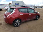 2015 Nissan Leaf S Red vin: 1N4AZ0CP5FC313951