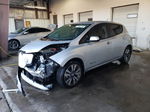 2015 Nissan Leaf S Silver vin: 1N4AZ0CP5FC314243