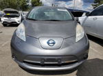 2015 Nissan Leaf S Gray vin: 1N4AZ0CP5FC317787