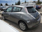 2015 Nissan Leaf S Gray vin: 1N4AZ0CP5FC317787