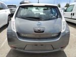 2015 Nissan Leaf S Gray vin: 1N4AZ0CP5FC317787