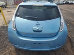 2015 Nissan Leaf S Blue vin: 1N4AZ0CP5FC318292