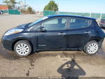 2015 Nissan Leaf S Black vin: 1N4AZ0CP5FC330832