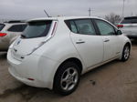 2015 Nissan Leaf S Белый vin: 1N4AZ0CP6FC300321